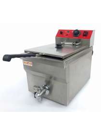 Професійна фритюрниця GoodFood EF12A1 з краном